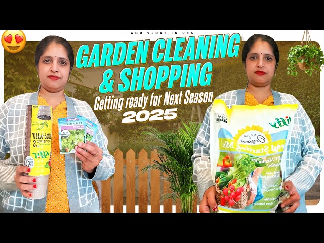 అమెరికా లో మా వ్యవసాయం/Garden cleaning/ Getting ready for next growing season#teluguvlogs# @wallmart