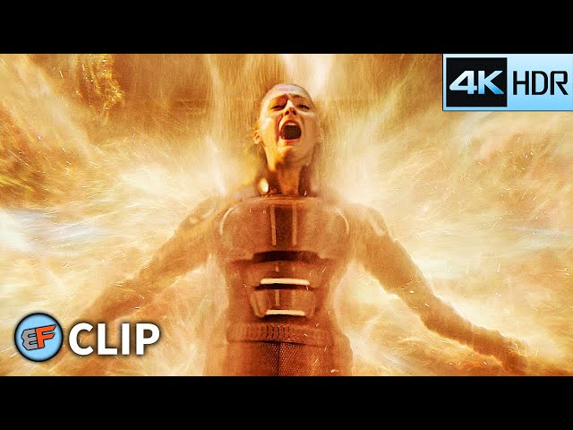 Jean Grey vs Apocalypse - The Phoenix Force Scene | X-Men Apocalypse (2016) 4K HDR Movie Clip