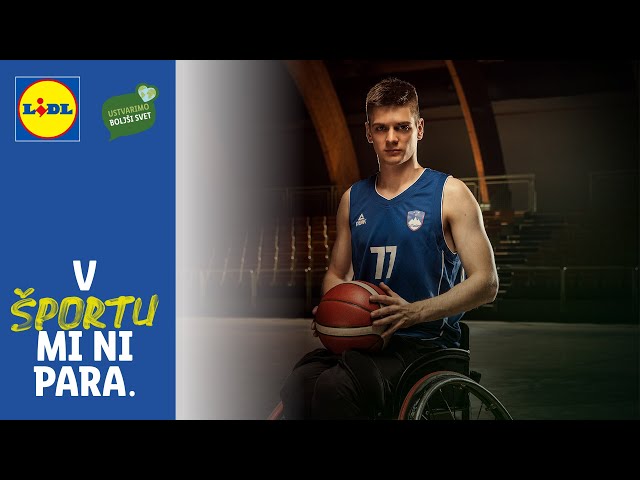 V športu mi ni para - Športnik | Lidl Slovenija