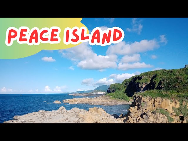 A summer day afternoon in The Heping Island (Peace Island), Keelung