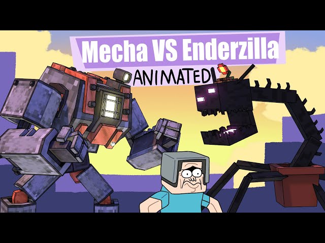 Minecraft: Skibidi Enderzilla VS Mecha Dog (ANIMATED)