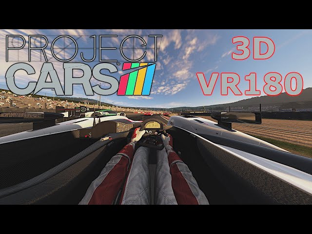 Experiment 2: 3D VR180 8K 60fps Gameplay / Project CARS Oreca 03 Nissan @ Suzuka (3D info in descr.)