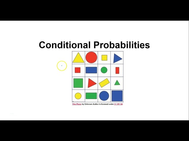 Module 3 Conditional Probabilities