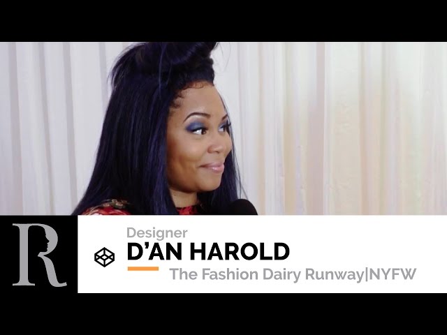 Designer D'An Harold at The Fashion Diary Runway Show | NYFW