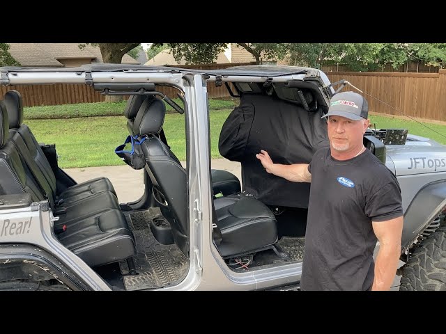 Protect Your Jeep Wrangler From Rain and the Elements! Dash Poncho for Jeep Wrangler Install Video