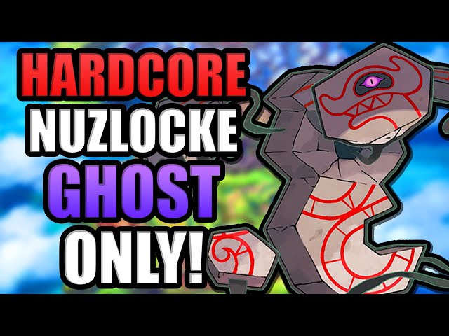 Pokémon Sword Hardcore Nuzlocke - Ghost Types Only! (No items, No overleveling)