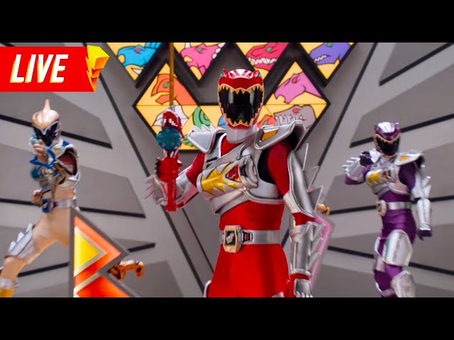 Power Rangers Dino Super Charge 🔴 LIVE 24/7 | Power Rangers Official