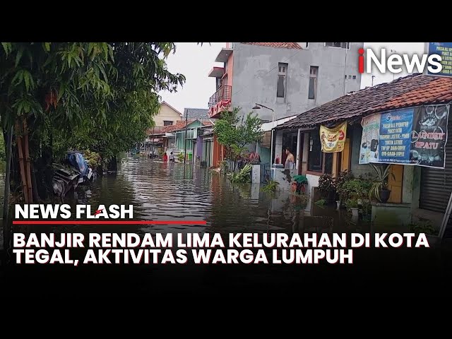 Sungai Kemiri Meluap, Ratusan Rumah di Kota Tegal Terendam Banjir | News Flash