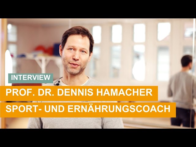 Prof. Dr. Dennis Hamacher | Studiengangsleitung Sport- und Ernährungscoach (B.Sc.) an der EU|FH