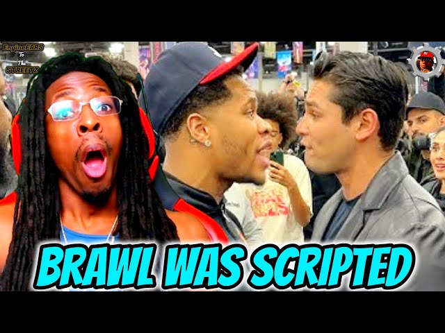 "PROOF" Ryan Garcia Devin Haney Fake Altercation! UNSEEN BRAWL FOOTAGE