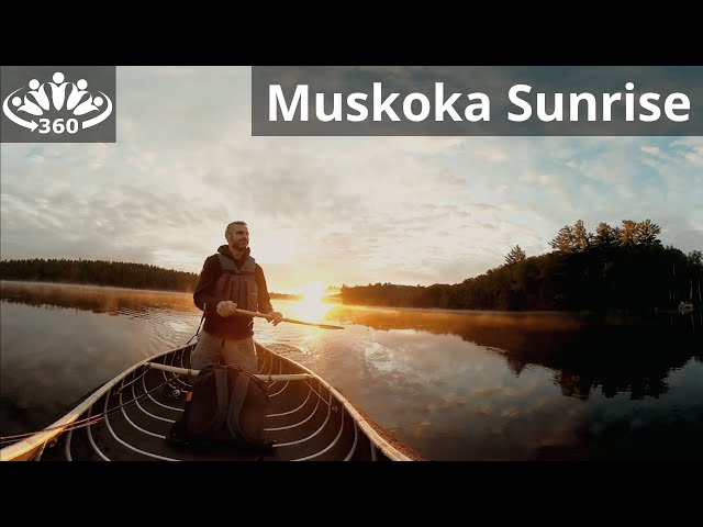 Muskoka Sunrise in 360°