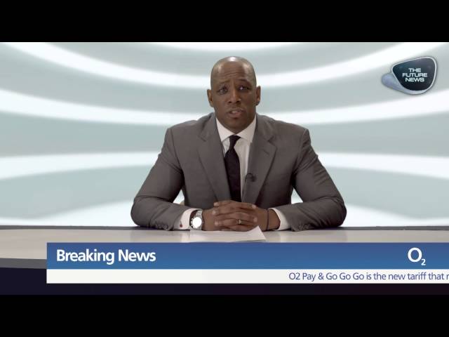 Ian Wright presents O2 Future News - Gareth Barry receives first degree burns