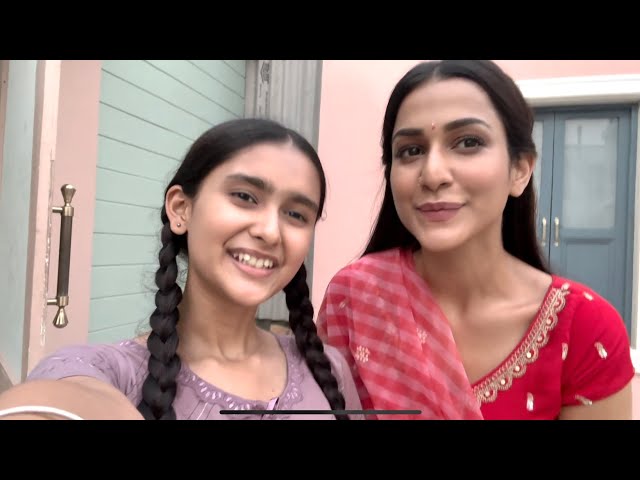 My First Day in Badal Pe Paon Hai | Meet my Co-Stars | Mannat | Aastha Gupta Vlogs