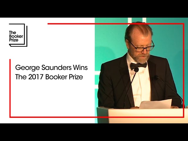 George Saunders Wins The Booker Prize for 'Lincoln in the Bardo' (2017) | The Booker Prize