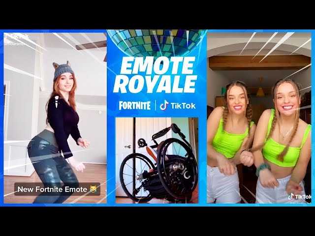 BEST TIK TOK #EMOTEROYALE 👑 to watch while waiting NEW FORTNITE EMOTES