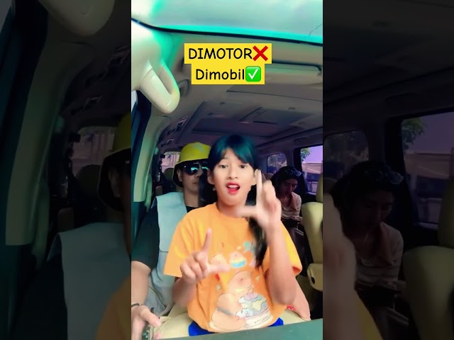 DISTA DIMOBIL PERGI JALAN JALAN🤗!! #shortvideo #trending