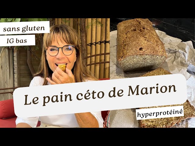 La recette du pain cétogène de Marion Kaplan