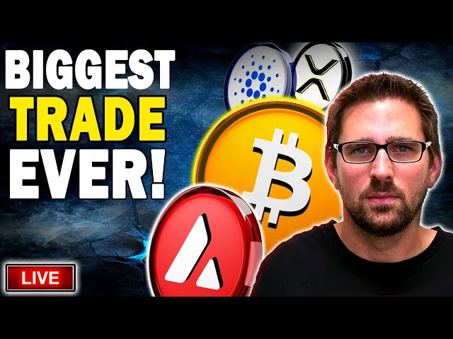 Biggest Bitcoin Trade Ever? XRP, Cardano, & Avalanche Move Next! 🚀