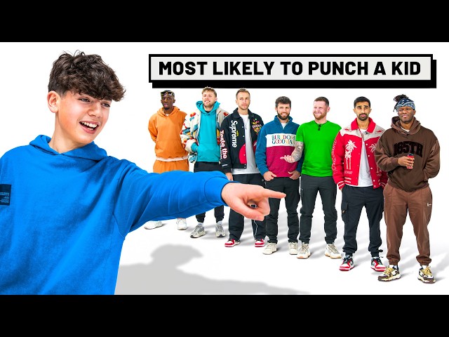 KIDS & GRANDPARENTS BRUTALLY RATE THE SIDEMEN