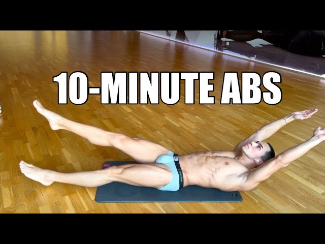 10-Minute Core Workout – Get Ripped ABS Fast!