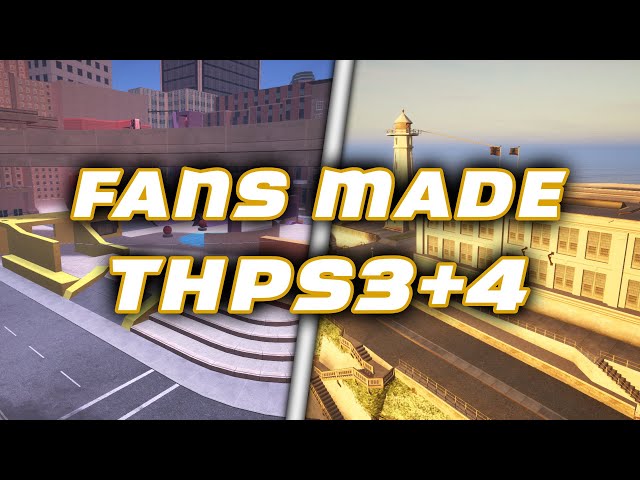 Activison Won't Make THPS3+4 So Fans Did!