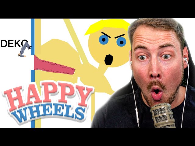 Komplett VERRÜCKTES Rennen in HAPPY WHEELS🙈😅