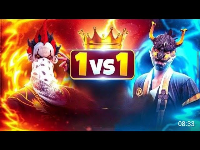 FREE FIRE 1 V 1 CUSTOM GARENA FREE FIRE 🔥❤️