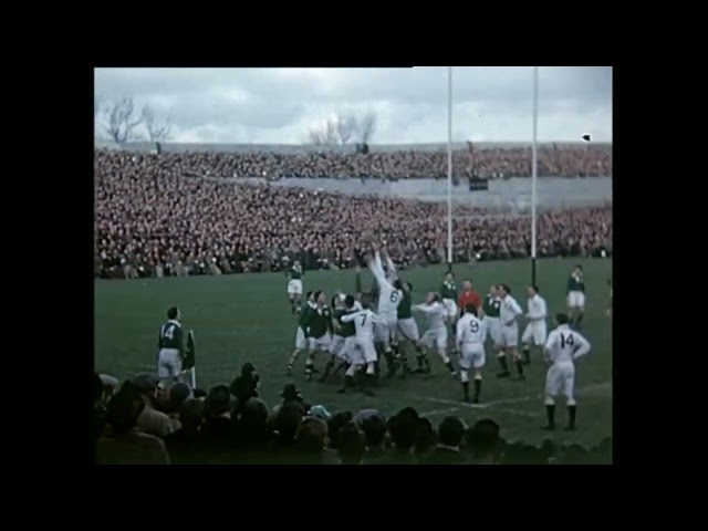 Ireland 3 - England 0 - Five Nations Rugby, Lansdowne Road, Ireland 1951