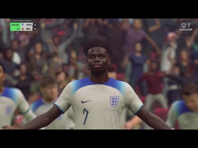 ENGLAND vs BELGIUM | Bellingham Scores Highlights Real Match 4kEA SPORTS FC 24