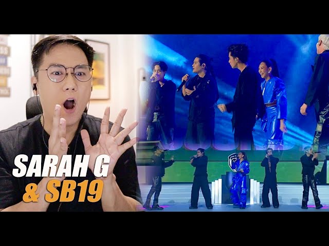 Sarah Geronimo & SB19 - Predator League 2024 [MOA Arena] | SINGER REACTION