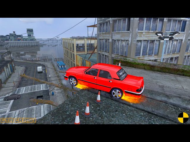 GTA 4 CRASH TESTING REAL CAR 563