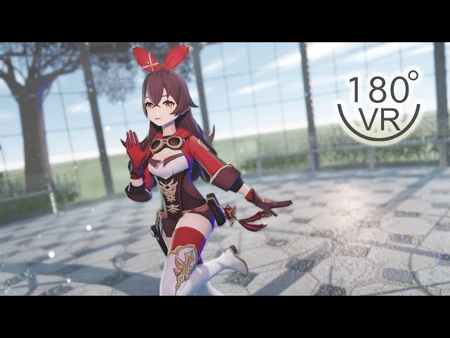 【VR180】【Amber】Leica【Genshin Impact MMD】