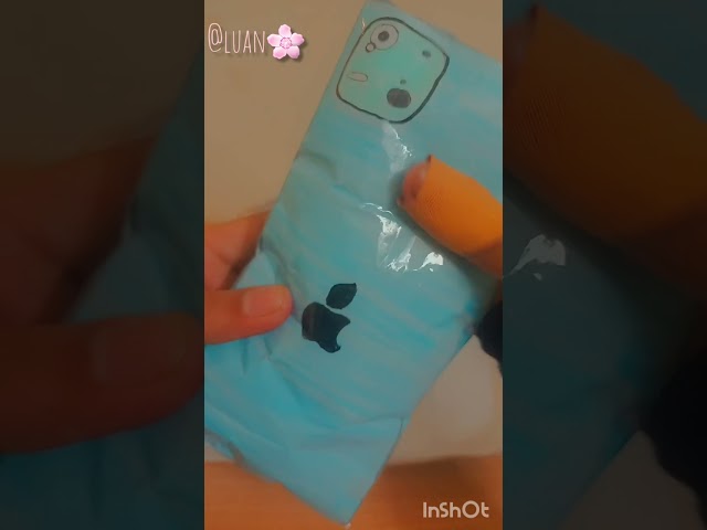 🌸iphone squishy paper DIY🌸#iphone #diy #paper #squishy #unboxing 🌸