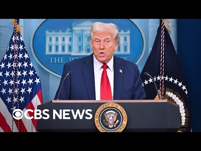 Trump takes questions on deadly midair plane crash in Washington, D.C. | full video