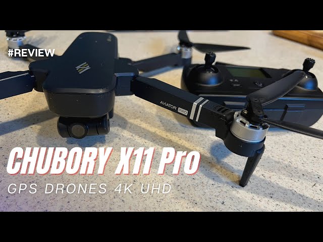 CHUBORY X11 Pro GPS Drones with 90+ Mins Long Flight Time , 2-axis Gimbal Drones with Camera 4K UHD