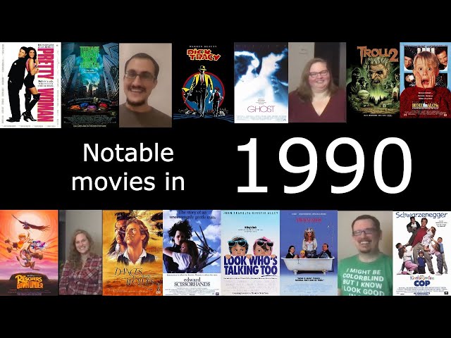 Some notable movies in 1990