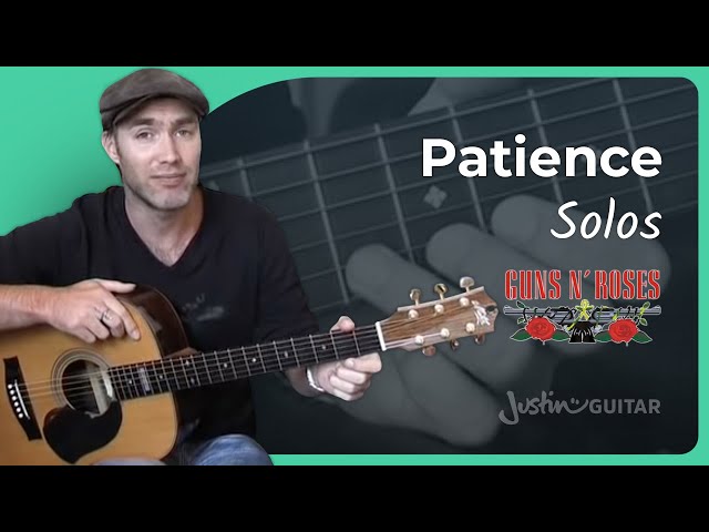 Patience - Guns 'n' Roses #3of3 | JustinGuitar Originals