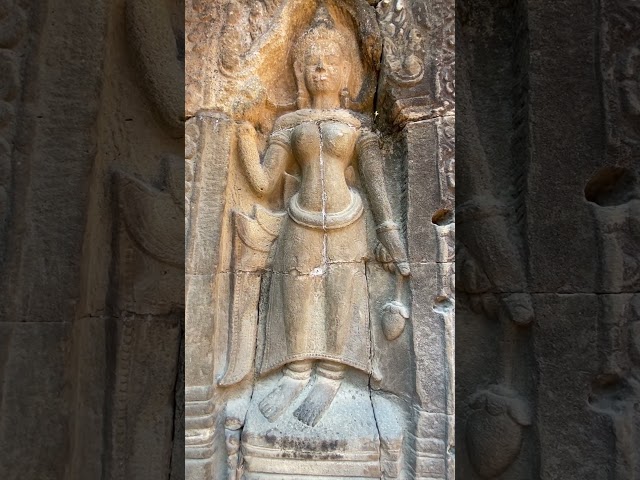 APSARA Sculpture of Cambodia in Taprohm Temple #statue #histories  #museum