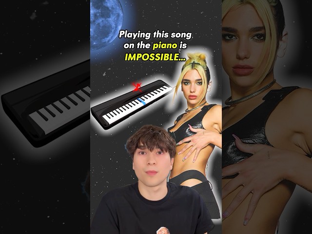 Why Is This Dua Lipa Song Impossible to Play? 🤔🎹 #dualipa #music