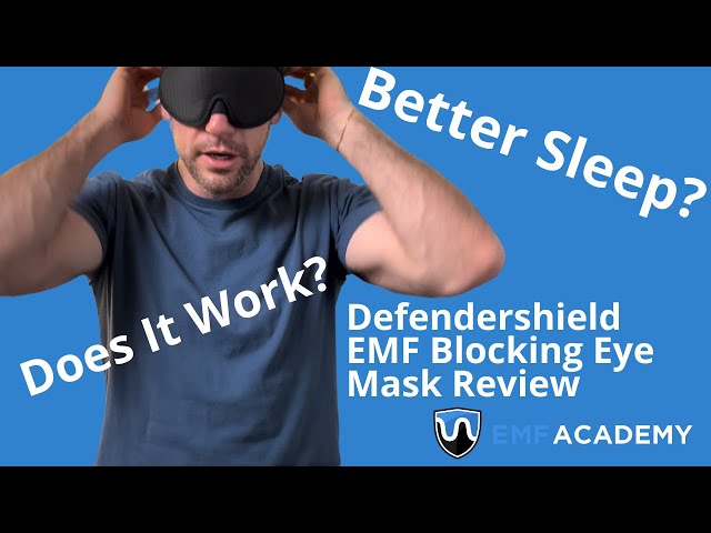 My Honest Review - DefenderShield EMF Radiation Protection Sleep Eye Mask