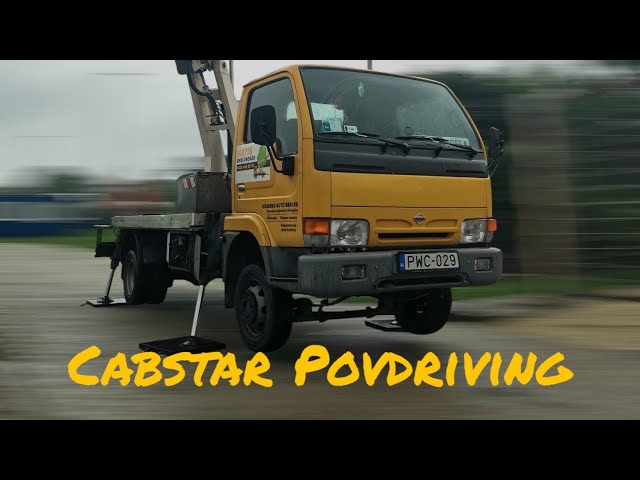 POV Drive Truck / Nissan Cabstar Bd30 extra diesel sound