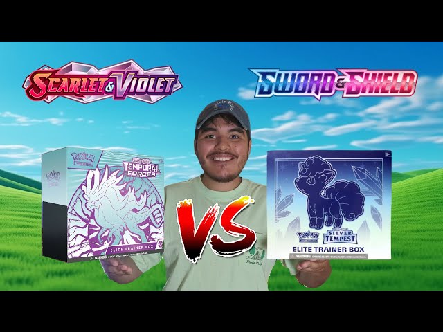 Pokemon Elite Trainer Box Battle! - Silver Tempest Vs Temporal Forces!