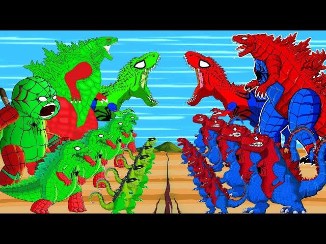 Team Kong & Dinosaur ICE Vs Team Godzilla & Kong, Dinosaur FIRE: Who Is The King Of Monster?