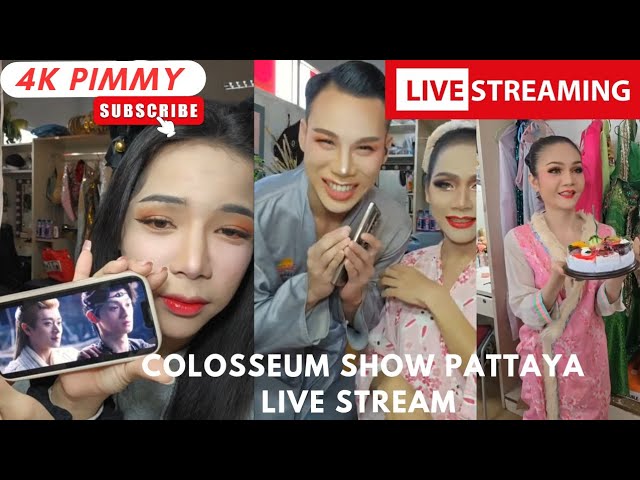 Colosseum Ladyboy Cabaret Show Pattaya LIVE STREAM by Pimmy