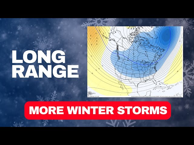 Winter Storms Continue + A Long-Range Forecast You Need to See!