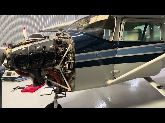 How to adjust idle speed on a Cessna 182 that won't idle.