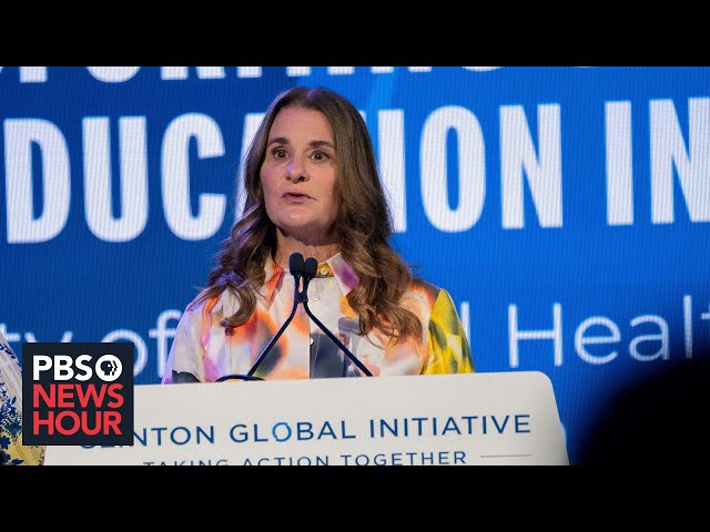 Melinda French Gates on her foundation's ongoing push for global gender equity