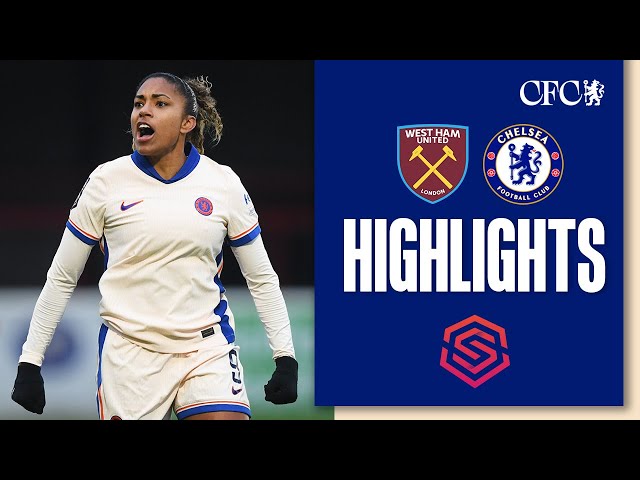 West Ham Utd Women 0-5 Chelsea Women | HIGHLIGHTS & MATCH REACTION | WSL 24/25