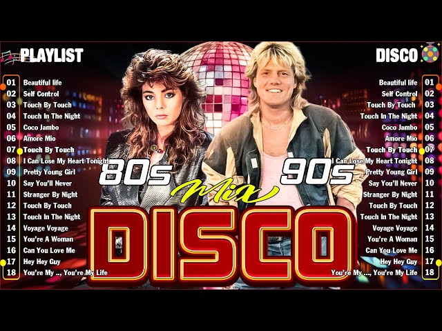 70s 80s 90s Disco Songs Melody - Bee Gees, Sandra, ABBA, Neil Sedeka - Eurodisco Golden