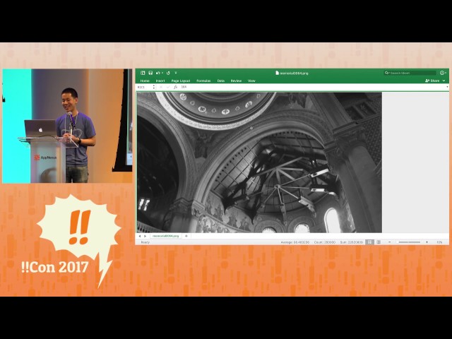 !!Con 2017: HDR Photography in Microsoft Excel?! by Kevin Chen